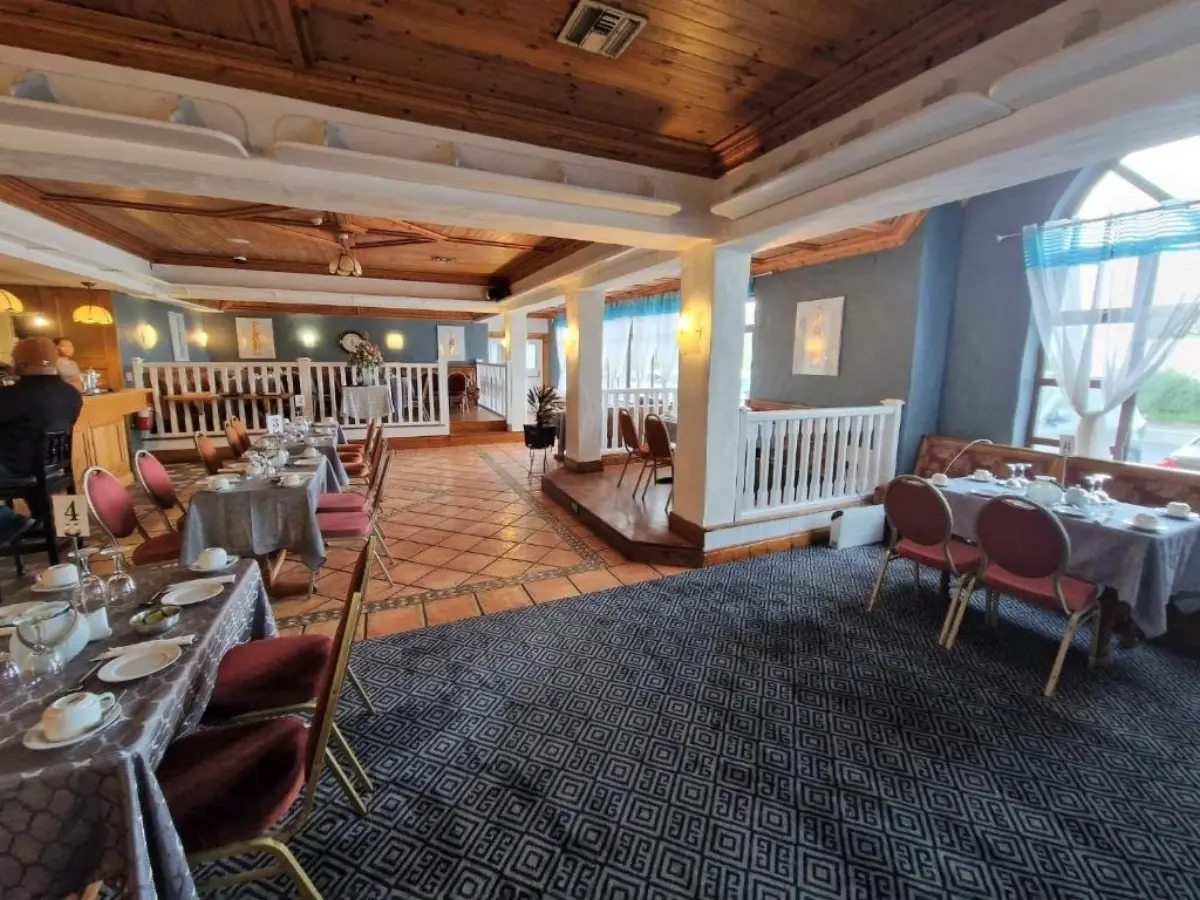 Inside The Lanterns Hotel dining room